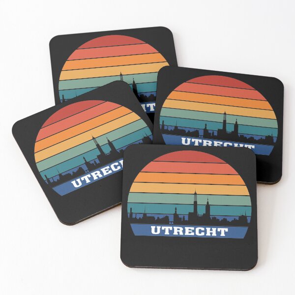 Item preview, Utrecht Skyline Silhouette Souvenir Netherlands Flag designed and sold by TeeHome.