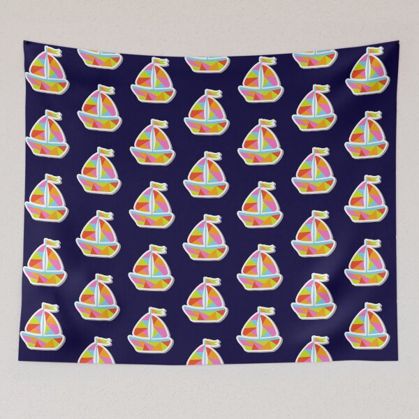 Item preview, Colorful Mega Yacht designed and sold by The Sober Art.