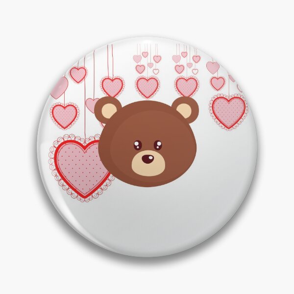 Artikelvorschau, Teddybär Day Hearts entworfen und verkauft von kyds.