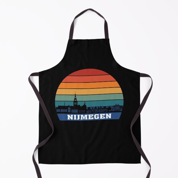 Artikelvorschau, Nijmegen Skyline Silhouette Souvenir Netherlands Flag entworfen und verkauft von TeeHome.