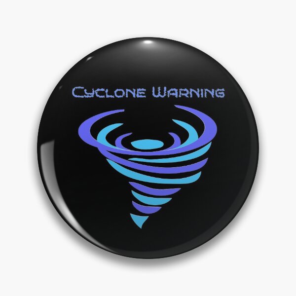 Item preview, Blue Cyclone Warning designed and sold by Mirko Torresi.