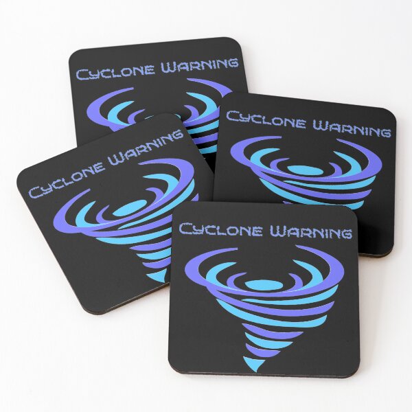 Item preview, Blue Cyclone Warning designed and sold by Mirko Torresi.