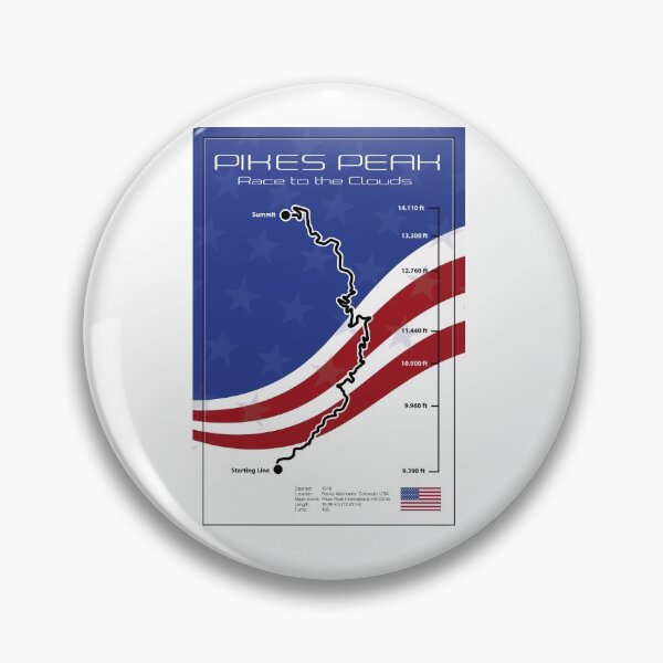 Item preview, Pikes Peak Hillclimb designed and sold by Theodor Decker.