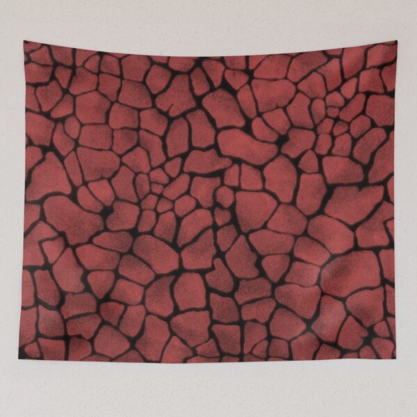 Item preview, Crack Soil Pattern in Brown and Black Design 28 designed and sold by Artnigel.