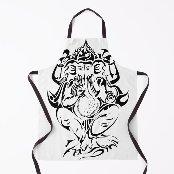 Item preview, Ganesh Chaturthi Tattoo v2 designed and sold by johnta17.