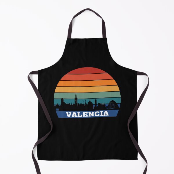 Item preview, Valencia Skyline Silhouette Souvenir Spain Flag designed and sold by TeeHome.