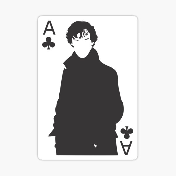 Item preview, Sherlock - Ace of Clubs designed and sold by Pugglemuggle.