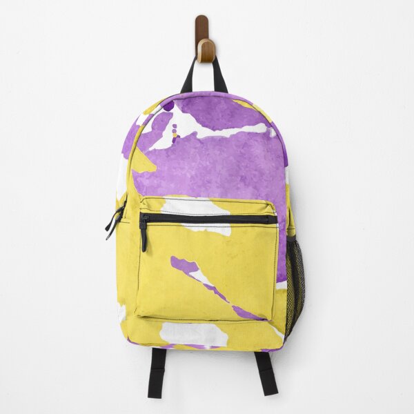 Item preview, yellow violet bright colors painting designed and sold by lyricsai.
