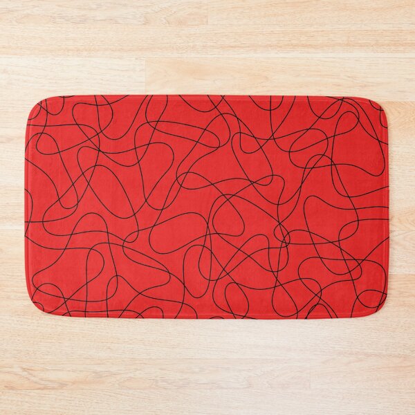 Item preview, Abstract pattern - red and black. designed and sold by K.S ART.