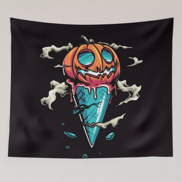 Item preview, Halloween icecream cone designed and sold by Rakos-Merch.