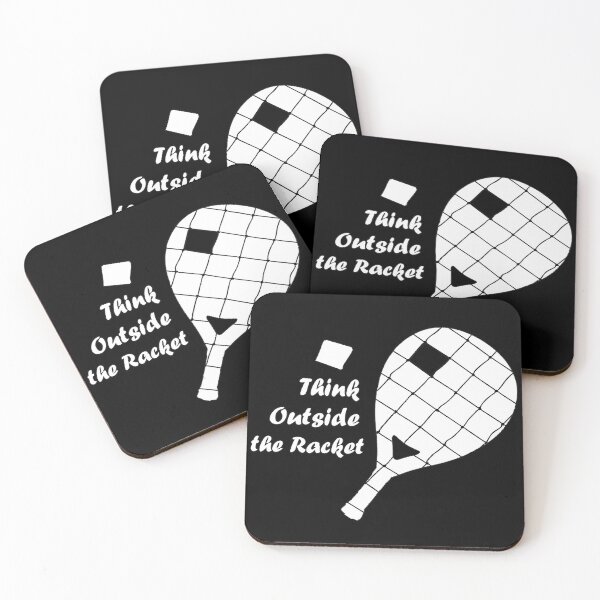 Item preview, Think Outside the Racket designed and sold by GVibezPadel.