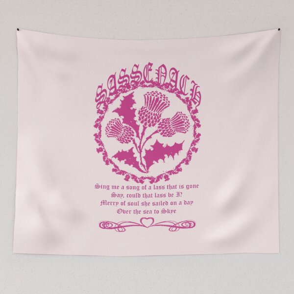 Item preview,  Sassenach Gaelic Scottish Flower Thistle The Skye Boat Song Dinna Fash designed and sold by TopTeeShop.