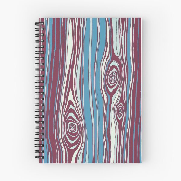 Item preview, Wood pattern (blue red) designed and sold by Atelier Eyeling.