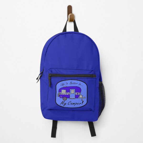 Item preview, Life Is Better In My Camper - Blue designed and sold by HappyGDuckyFarm.