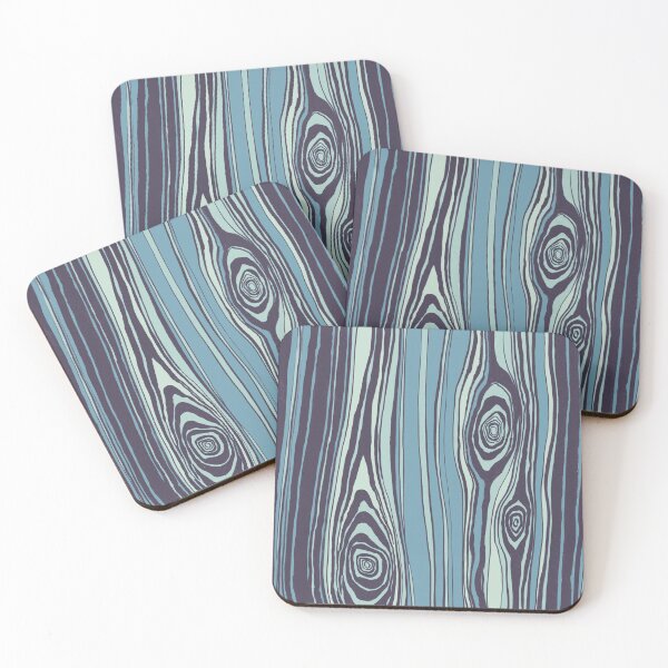 Item preview, Wood pattern (bluish) designed and sold by Atelier Eyeling.