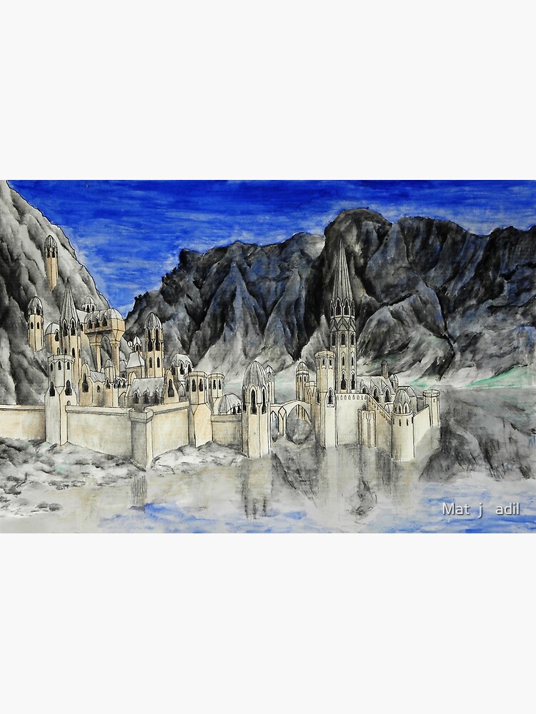 Halls of Caranthir Original Art J. R. R. Tolkien the 