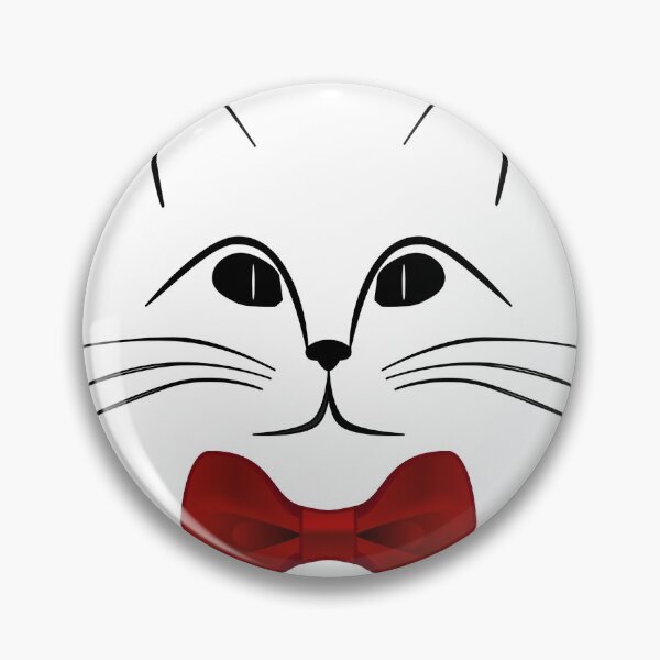Item preview, Cute Cat with Bow Tie designed and sold by Assla ⭐⭐⭐⭐⭐.