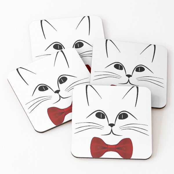 Item preview, Cute Cat with Bow Tie designed and sold by Assla ⭐⭐⭐⭐⭐.