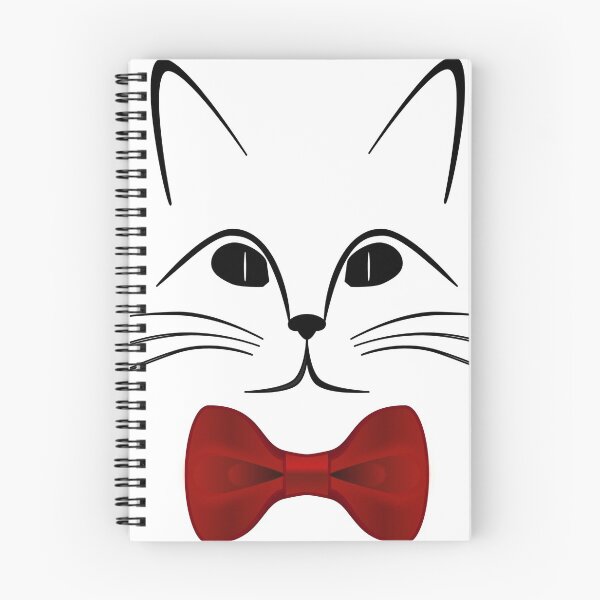 Item preview, Cute Cat with Bow Tie designed and sold by Assla ⭐⭐⭐⭐⭐.