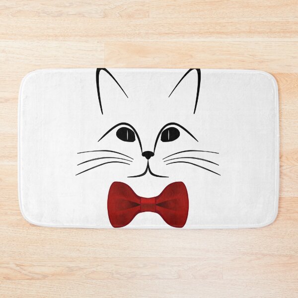 Item preview, Cute Cat with Bow Tie designed and sold by Assla ⭐⭐⭐⭐⭐.