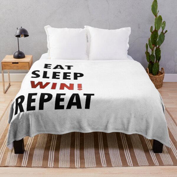 Item preview, Eat. Sleep. WIN. Repeat. designed and sold by Jannis12.