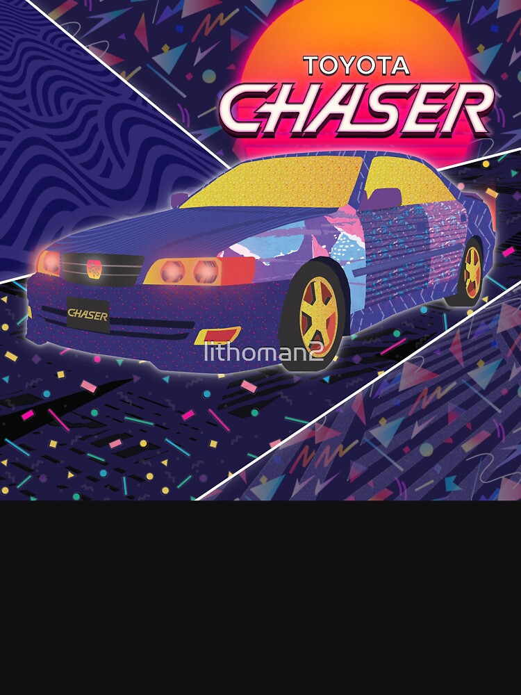 Toyota Chaser Outrun Logo Sticker for Sale by lithoman2