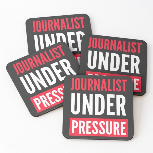 Item preview, Journalist Under Pressure (Journalism) designed and sold by thejournalist.
