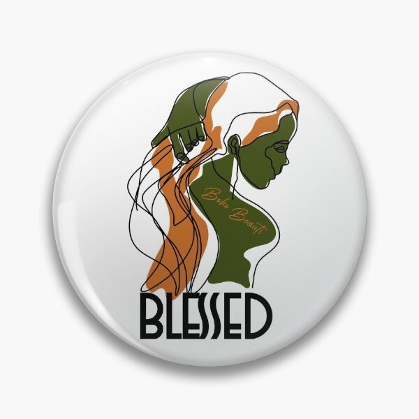 Item preview, BLESSED  Quote Boho Beauti designed and sold by bohobeauti.