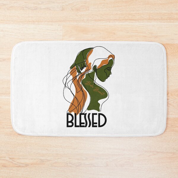 Item preview, BLESSED  Quote Boho Beauti designed and sold by bohobeauti.