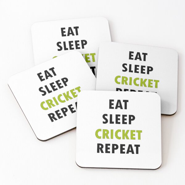 Artikelvorschau, Eat. Sleep. CRICKET. Repeat. entworfen und verkauft von Jannis12.