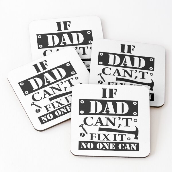 Item preview, If Dad Can't Fix it ,No one Can :Father's Day Quote  designed and sold by remonss.