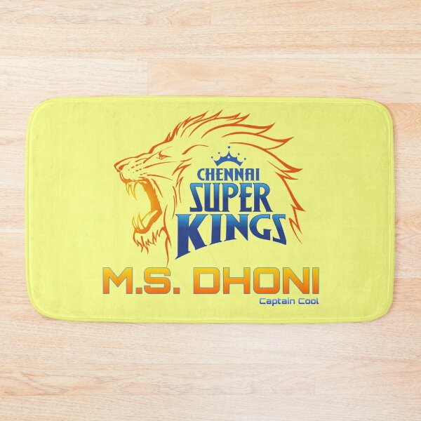 Item preview, Dhoni Chennai super kings yellow  designed and sold by Nishad4.