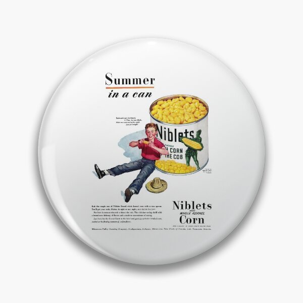 Item preview, CORN ON THE COB - ADVERT designed and sold by ThrowbackAds.