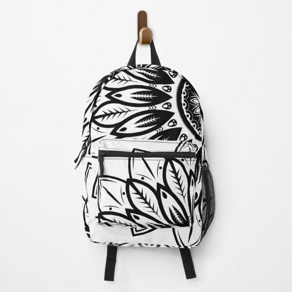 Item preview, Flower Pattern (Black) designed and sold by Ludogorek.