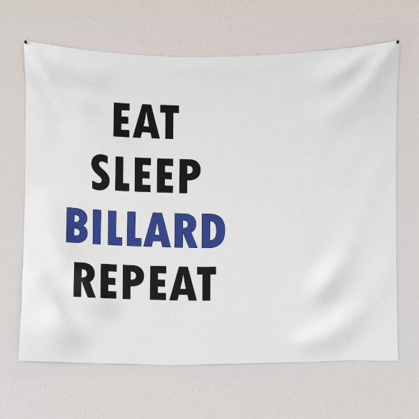 Item preview, Eat. Sleep. BILLIARDS. Repeat. designed and sold by Jannis12.
