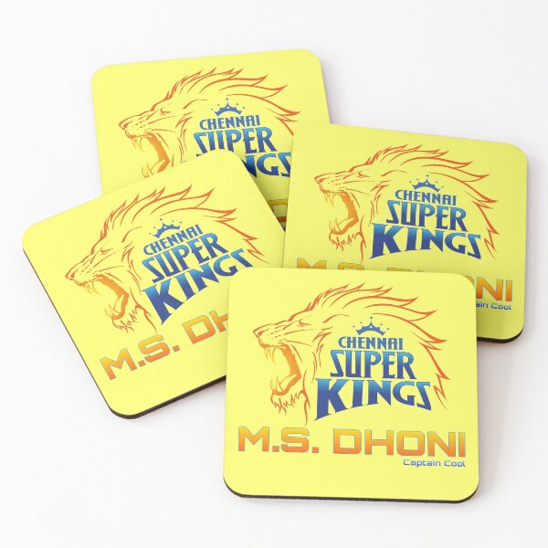 Item preview, Dhoni Chennai super kings yellow  designed and sold by Nishad4.