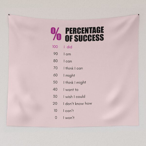 Item preview,  BEST INSPIRATIONAL QUOTES - 100% SUCCESS designed and sold by Cr1sV.