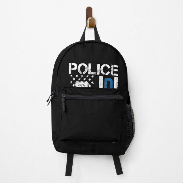 Item preview,  Proud Police Dad American Flag Gift - Law Enforcement Gift Police Dad Father of Police Officers designed and sold by Simeon	 Dorelus.