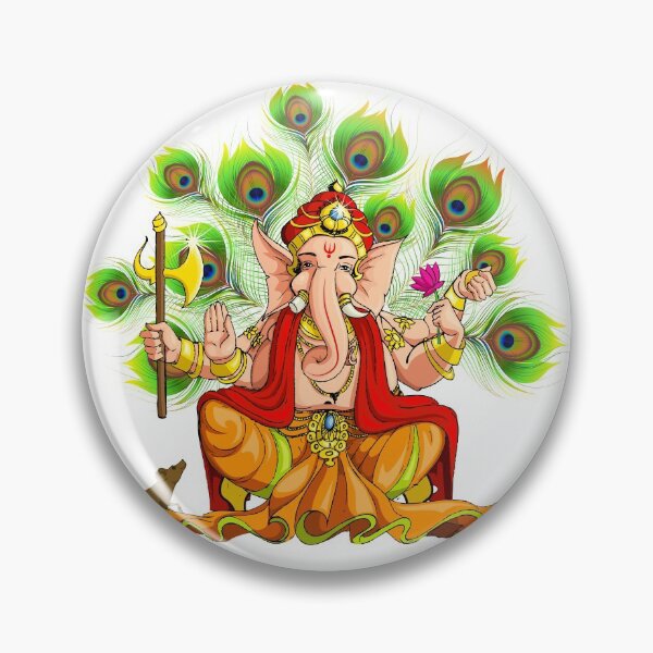 Item preview, Ganesh Chaturthi Peacock designed and sold by johnta17.