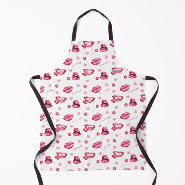 Item preview, Red Lipstick Lips design designed and sold by Inspireaglow.