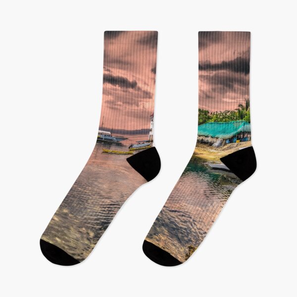Item preview, Nalusuan Island Sunset Philippines designed and sold by AJEvans.