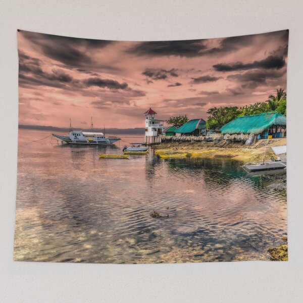 Item preview, Nalusuan Island Sunset Philippines designed and sold by AJEvans.