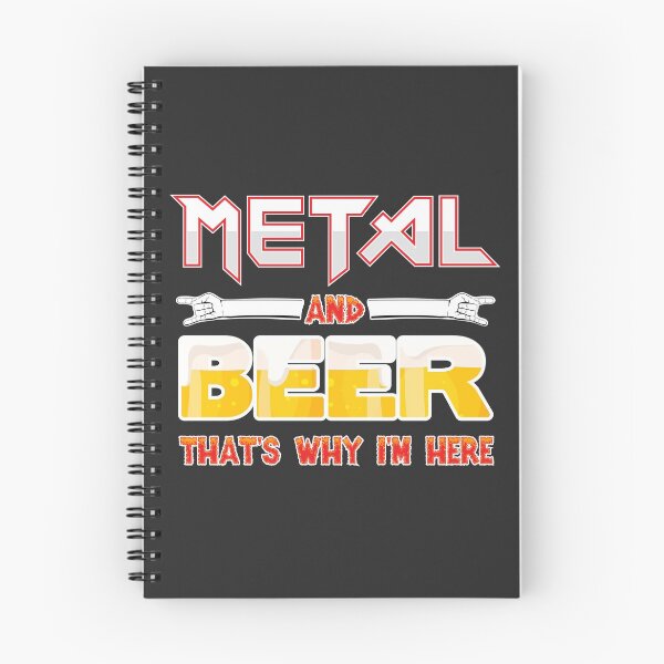 Item preview, Metal and Beer, that's why i'm here designed and sold by Gezwompl.