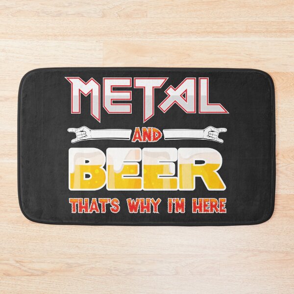 Item preview, Metal and Beer, that's why i'm here designed and sold by Gezwompl.