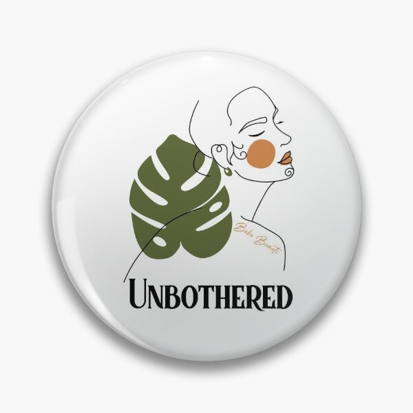 Item preview, Unbothered  Quote designed and sold by bohobeauti.