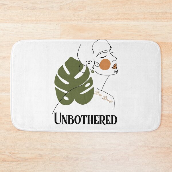 Item preview, Unbothered  Quote designed and sold by bohobeauti.