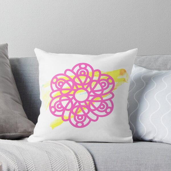 Item preview, Mandala Pink yellow designed and sold by kyds.