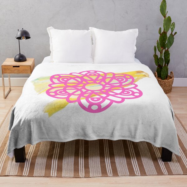 Item preview, Mandala Pink yellow designed and sold by kyds.