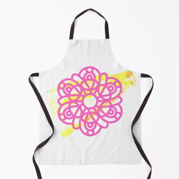 Item preview, Mandala Pink yellow designed and sold by kyds.