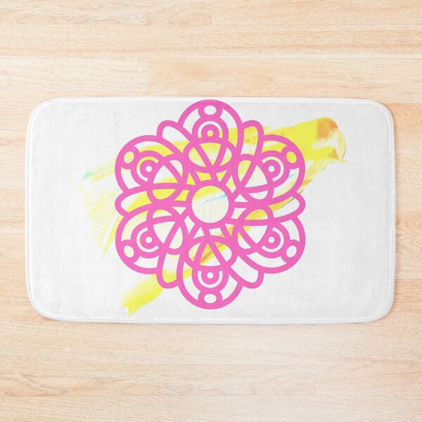 Item preview, Mandala Pink yellow designed and sold by kyds.